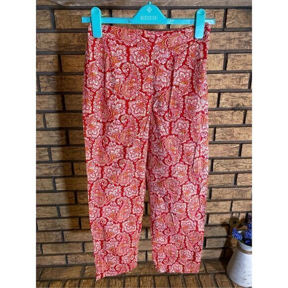 ‎Willi Smith Steetch Floral Pants - Picture 1 of 6